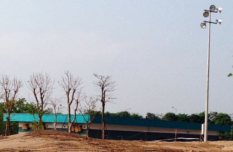 Xây dựng nhà bảo trì sân tập Golf dự án Ecopark 