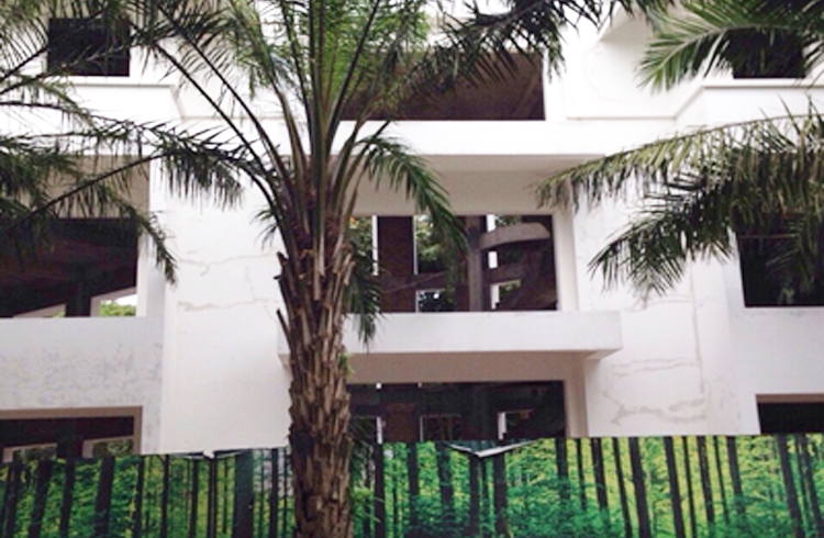 Thi công phần cọc, phần thô, hoàn thiện ngoài nhà tại các căn biệt thự VM139 + VM 140 