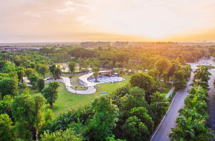 Công trình Pavilion – Công viên Mùa Xuân 