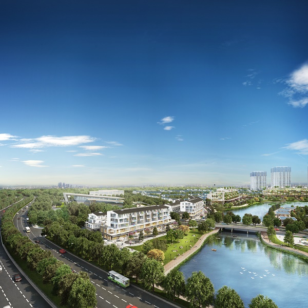 Nhà phố thương mại mặt hồ Grand Marina 