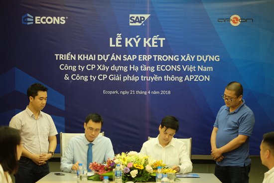 Công ty xây dựng ECONS Việt Nam ứng dụng giải pháp quản trị SAP ERP Công ty xây dựng ECONS Việt Nam ứng dụng giải pháp quản trị SAP ERP